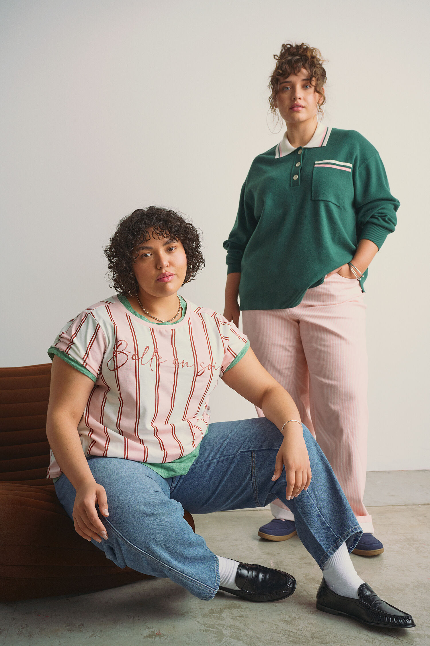 Zizzi Vaaleanpunaiset s&auml;vyt, , Model