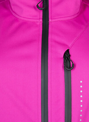 Urheilullinen Softshell-takki, Rose Violet, Packshot image number 3