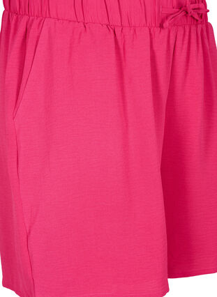 Shortsit, joissa on taskut ja joustava vyötärönauha, Pink Peacock, Packshot image number 2