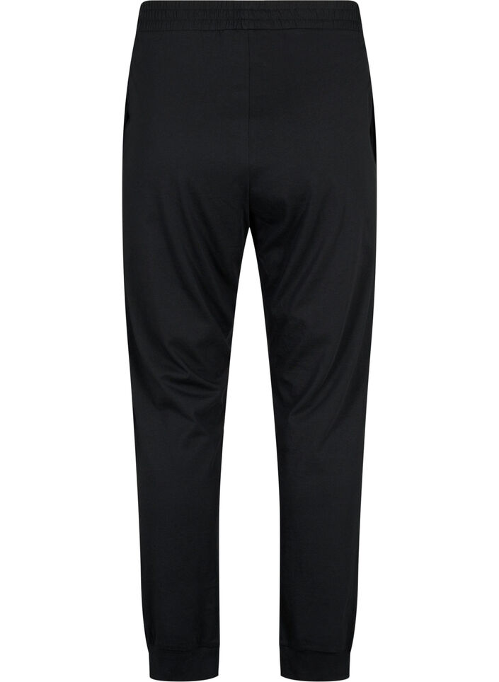 Puuvillahousut, Musta, Packshot image number 1