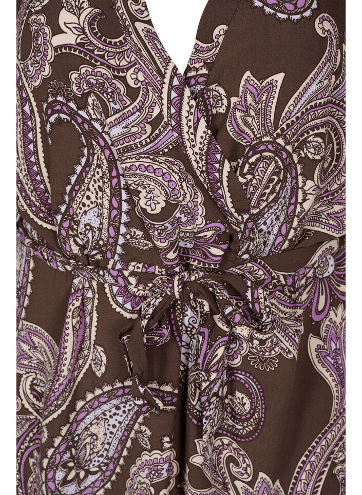 Viskoositunika kuosilla ja 2/4-hihoilla, Bracken Paisley, Packshot image number 2