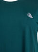 Yksivärinen treeni-T-paita, Vihreä, Packshot image number 2