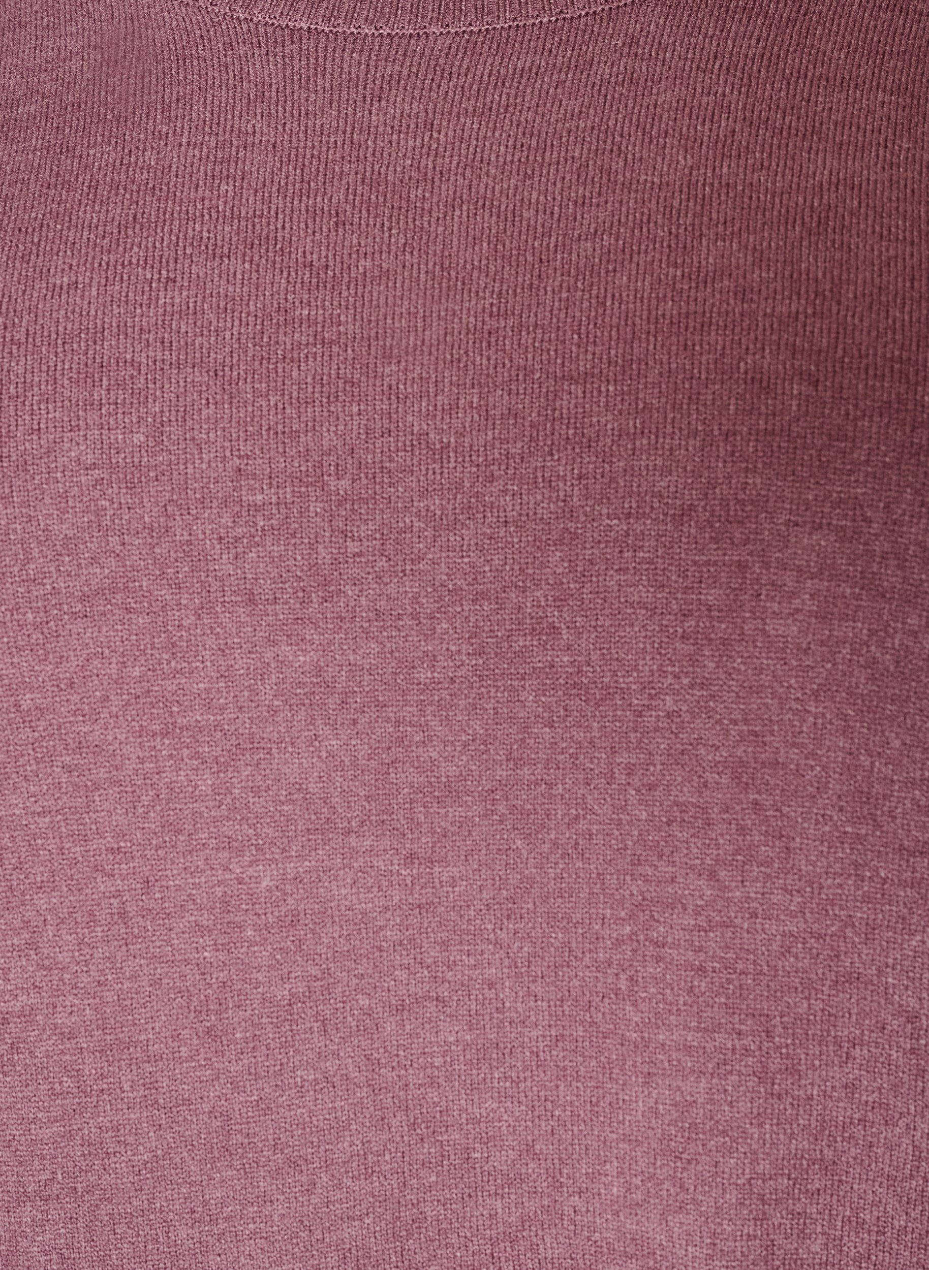 ZizziNeulepusero py&ouml;re&auml;ll&auml; p&auml;&auml;ntiell&auml;, Vaaleanpunainen, Packshot image number 2