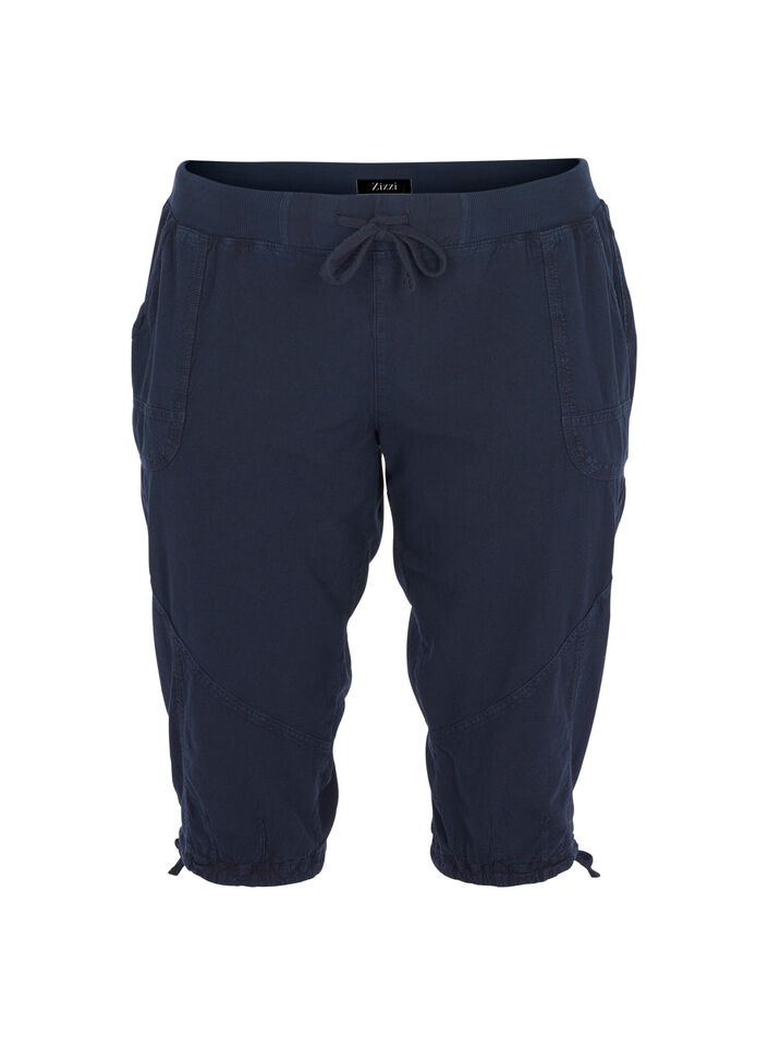 Puuvillacaprit, Sininen, Packshot image number 0