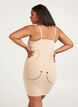 Shapewear-mekko ohuilla olkaimilla, Beige, Model image number 1
