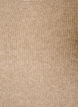 Melange-neulepusero py&ouml;re&auml;ll&auml; p&auml;&auml;ntiell&auml;, Beige, Packshot image number 2