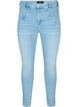 Korkeavyötäröiset Amy farkut super slim fit -mallissa, Light blue, Packshot image number 0