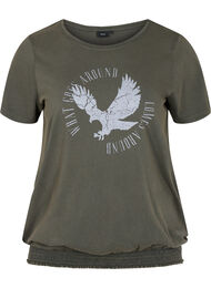 T-paita ekologista puuvillaa smokkirypytyksellä, Ivy Acid Eagle AS S