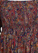 Kes&auml;mekko viskoosista paisley-kuosilla, Sininen, Packshot image number 2