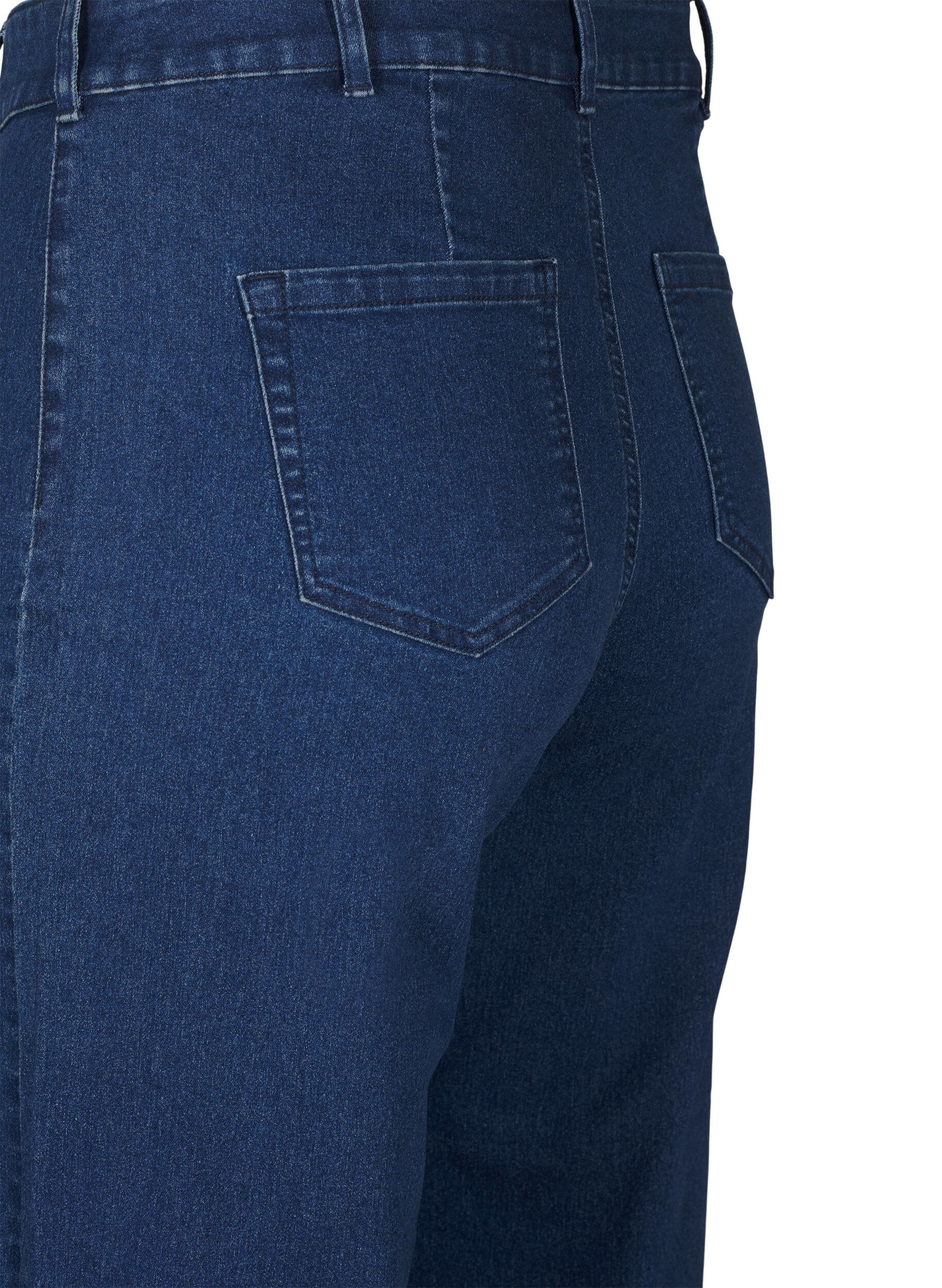 ZizziLeve&auml;lahkeiset farkut, Sininen, Packshot image number 3