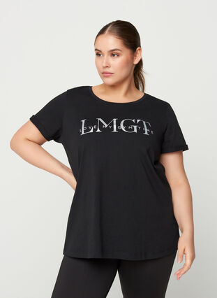 T-paita printillä, Black LMGT, Model image number 0