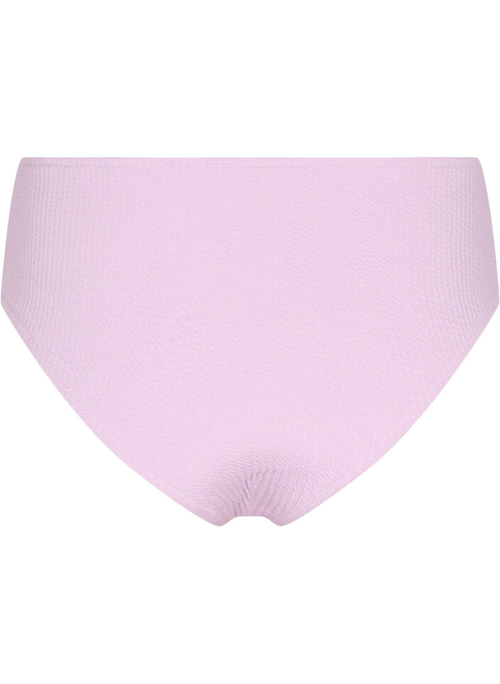 Bikinialaosa krepatulla tekstuurilla, Violetti, Packshot image number 1