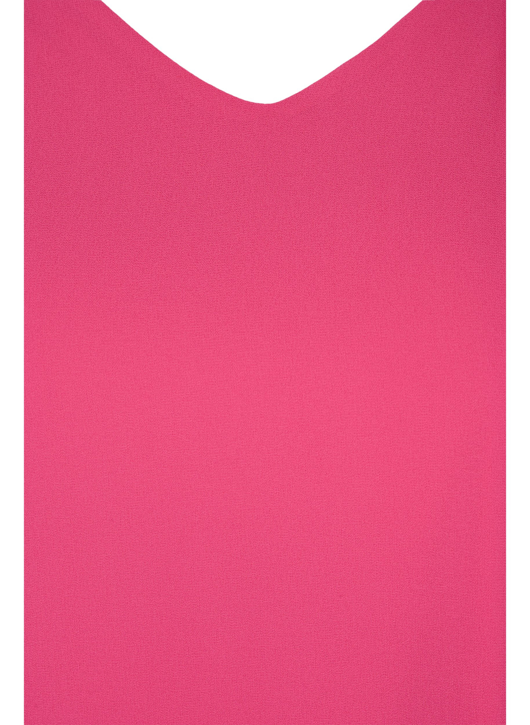 Zizzi Lyhythihainen pusero, Magenta, Packshot image number 2