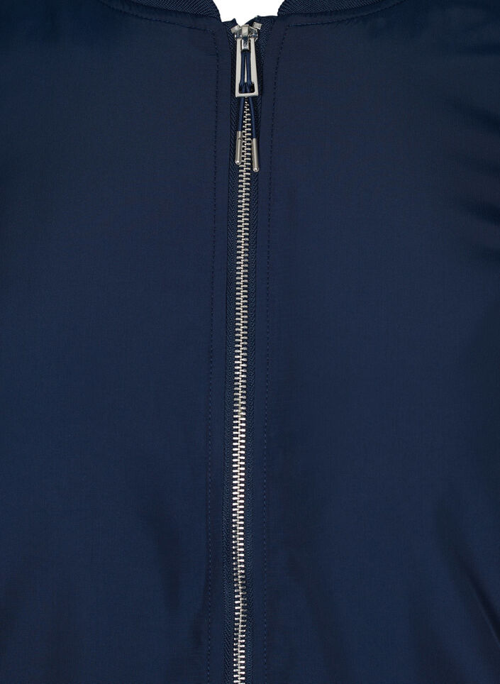 Pitkä bombertakki taskuilla, Navy Blazer, Packshot image number 2