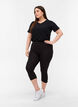 3/4- pituset leggingsit, Black, Model image number 0