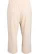 7/8-pituiset housut v&auml;lj&auml;ss&auml; mallissa, Beige, Packshot image number 1
