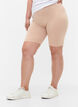 Yksiv&auml;riset perus py&ouml;r&auml;ilyshortsit , Beige, Model image number 0