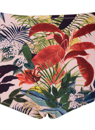 Korkeavyötäröinen bikinialaosa kuosilla, Palm Print, Packshot image number 2