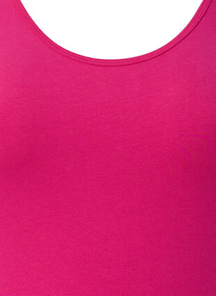 Yksivärinen perus paita puuvillasta, Beetroot Purple, Packshot image number 2