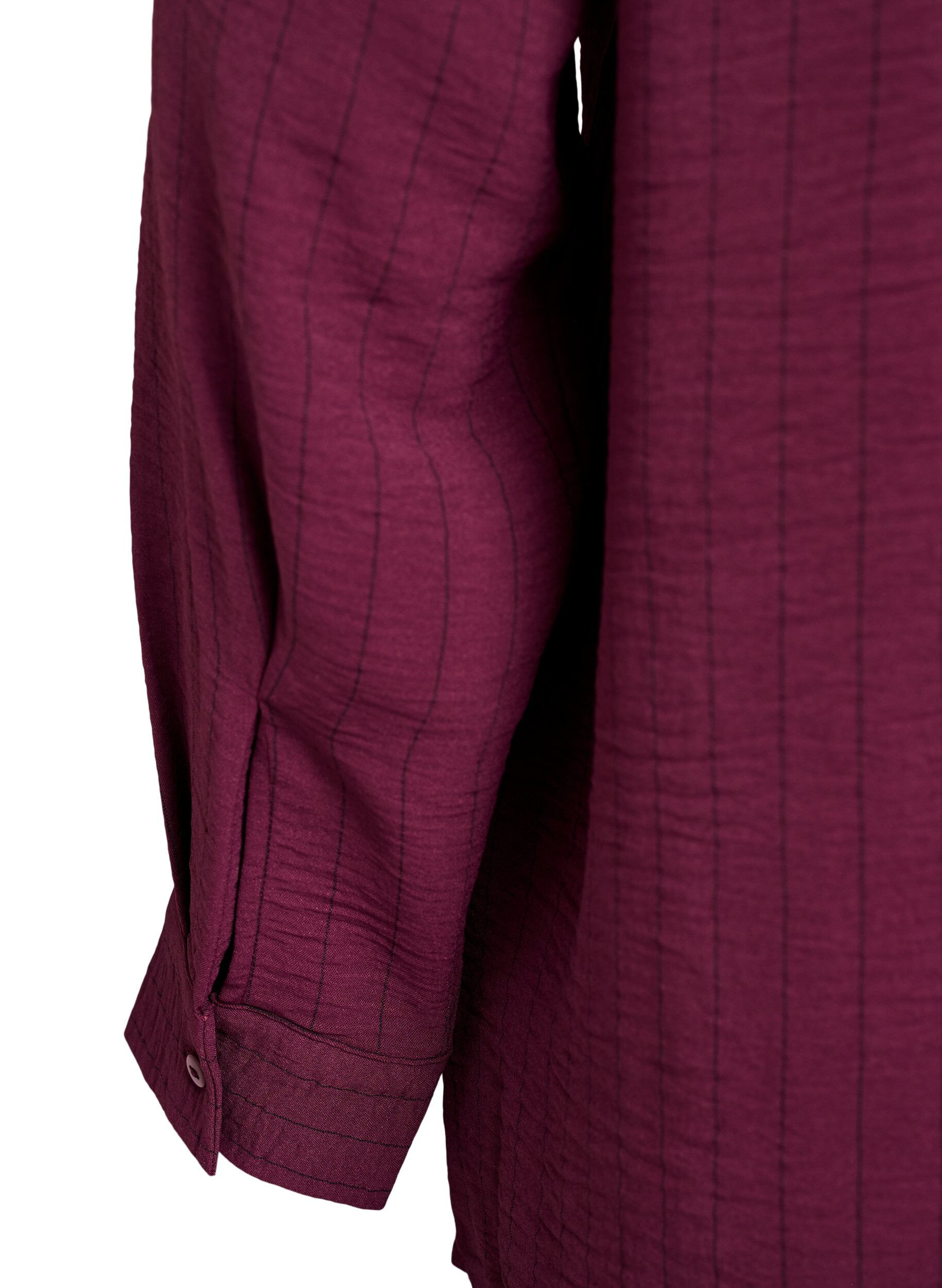 Zizzi FLASH - Raidallinen paitapusero, Punainen, Packshot image number 3