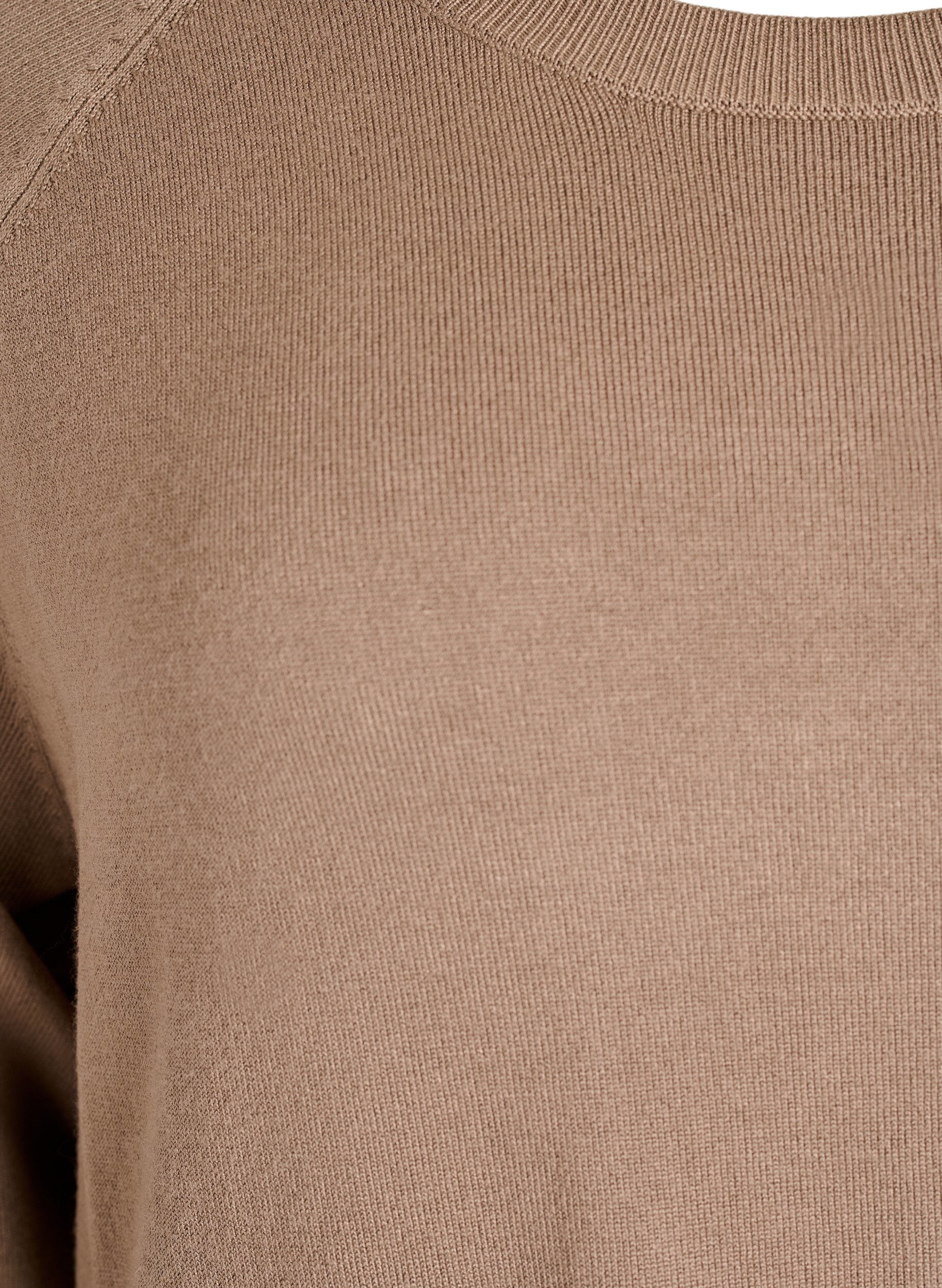 ZizziNeulepusero sivunapeilla, Beige, Packshot image number 2