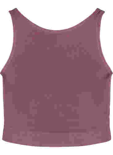 Kevyesti topatut rintaliivit nauhayksityiskohdalla, Black Plum, Packshot image number 1