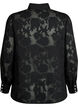 Jacquard-paita helminapeilla, Black, Packshot image number 1
