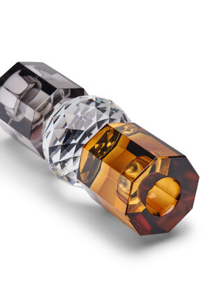 Kynttilänjalka kristallista , Brown/Smoke Comb, Packshot image number 2