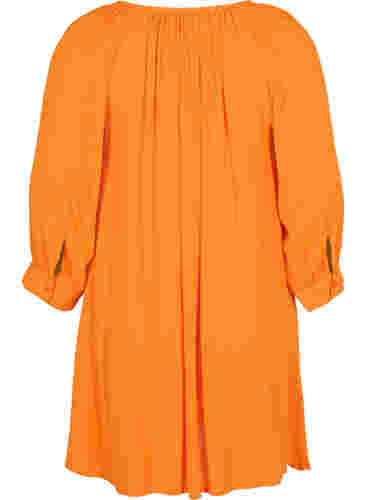 Viskoositunika 3/4-hihoilla, Orange Peel, Packshot image number 1