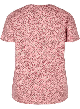 Puuvillainen t-paita printillä, Blush Dot, Packshot image number 1