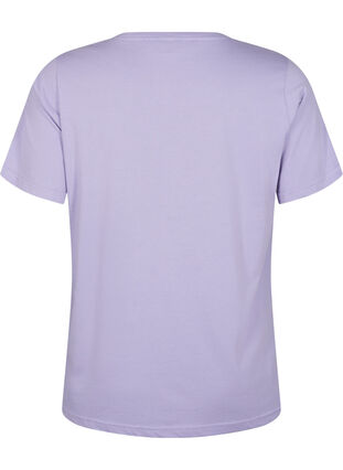 FLASH - T-paita pyöreällä pääntiellä, Lavender, Packshot image number 1