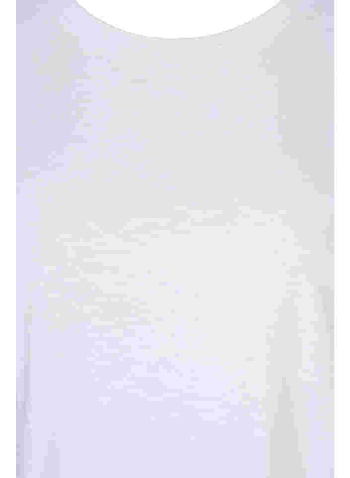 2 perus t-paitaa puuvillasta, Black/B White, Packshot image number 3