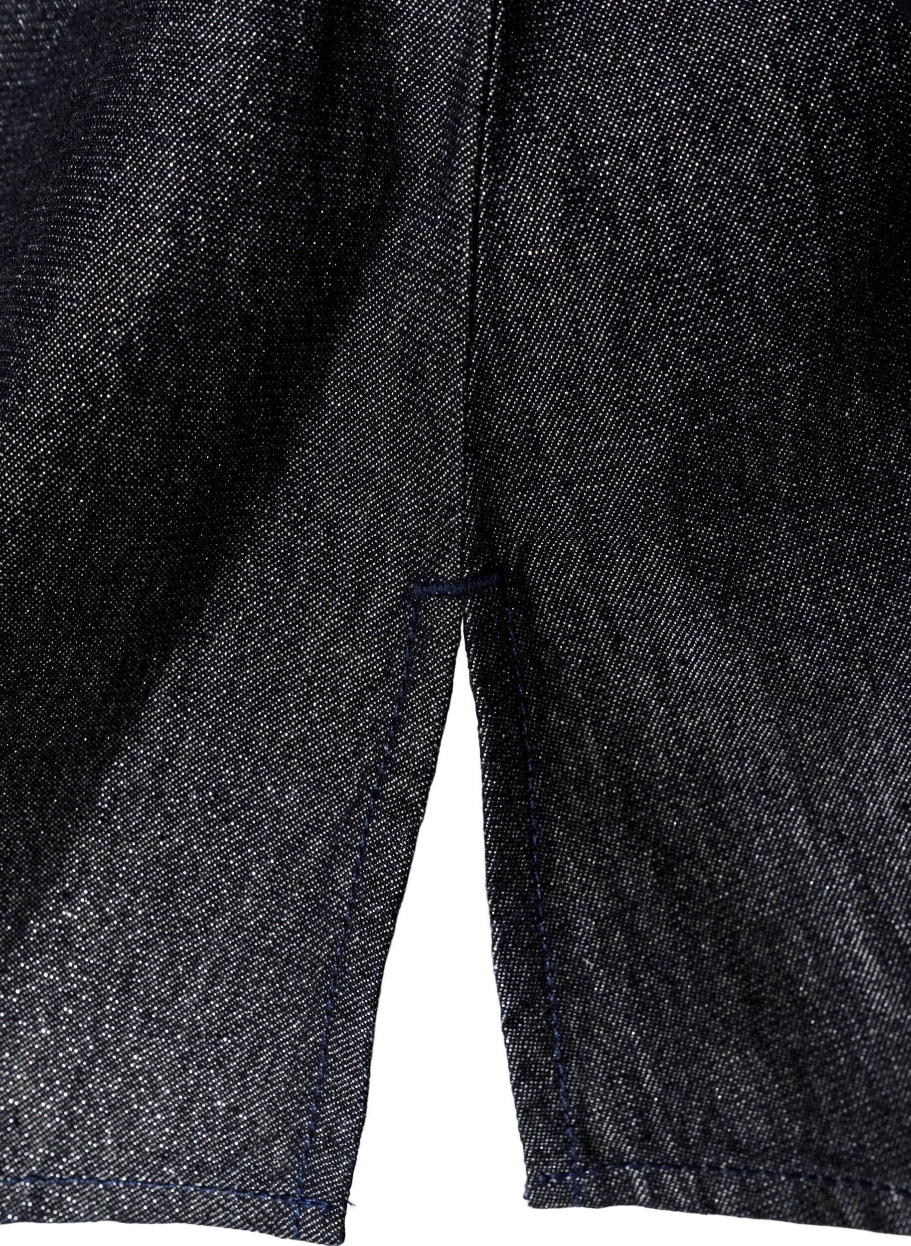 ZizziDenim-paita glitterlangalla ja 3/4-hihat, Harmaa, Packshot image number 3