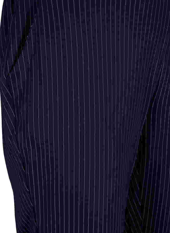 Raidalliset suorat housut, Navy Stripe, Packshot image number 2