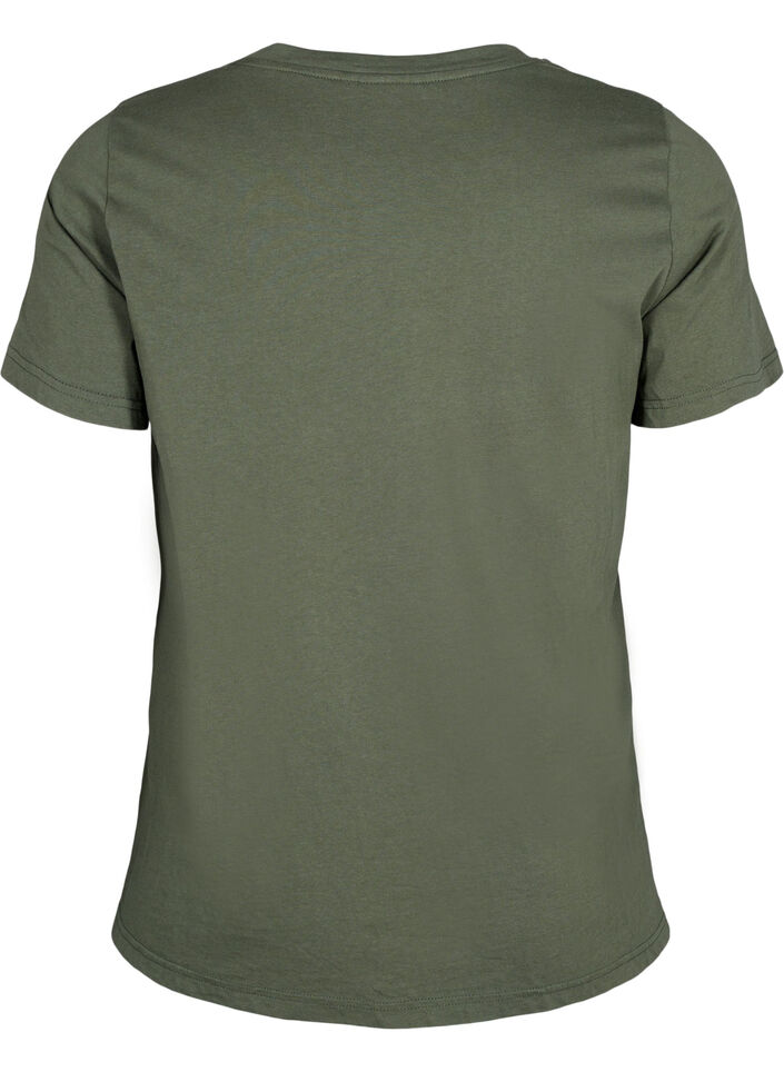 T-paita kuviolla, Thyme w. Kind People, Packshot image number 1