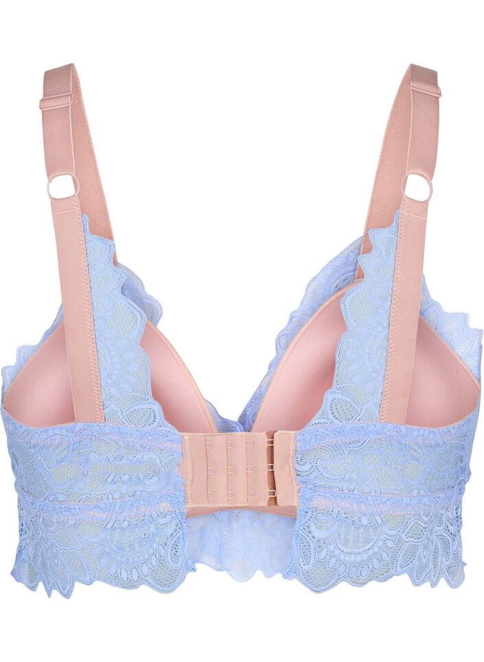 Bralette pitsillä ja pehmeällä toppauksella, Serenity, Packshot image number 1