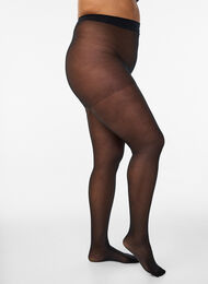 40 denierin sukkahousut kevyell&auml; kompressiolla, Musta