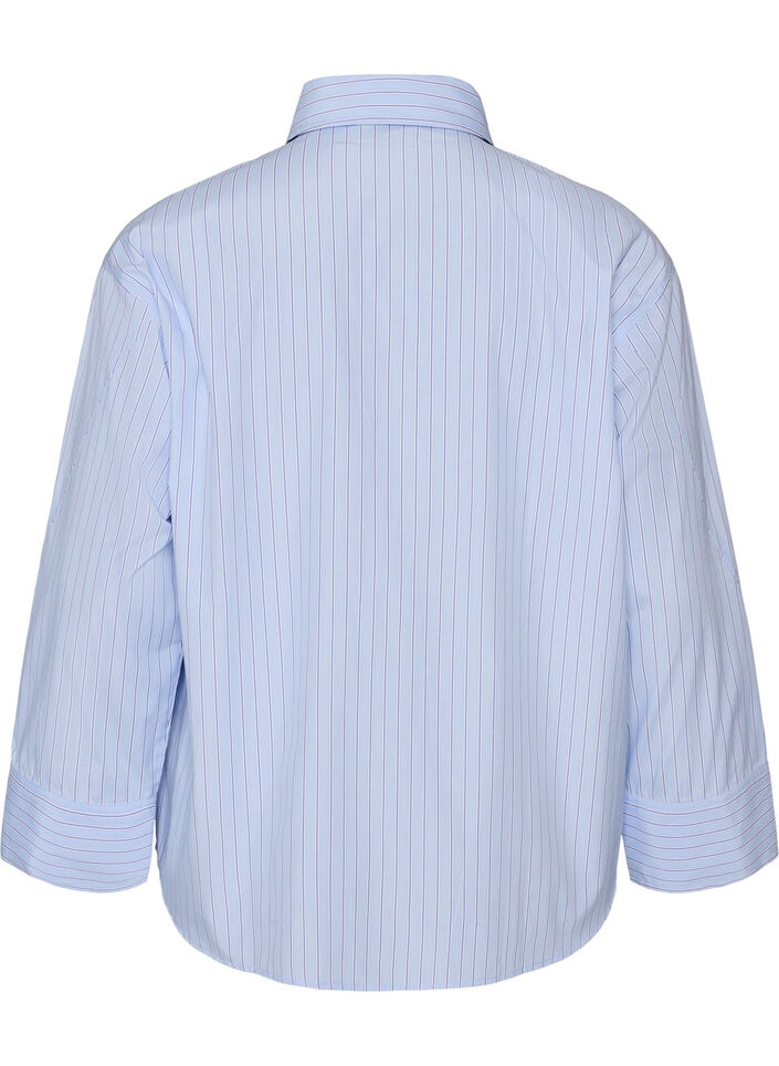 Rento paita solmiolla, Sininen, Packshot image number 1