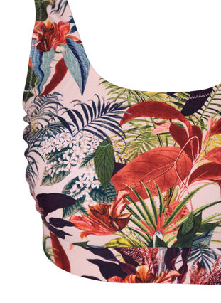 Bikiniyläosa pyöreällä pääntiellä, Palm Print, Packshot image number 2