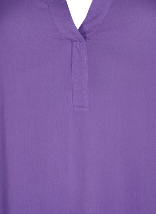 Viskoositunika v-pääntiellä, Deep Lavender, Packshot image number 2