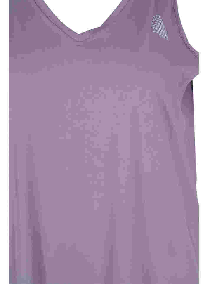 Treenitoppi v-pääntiellä, Purple Sage, Packshot image number 2