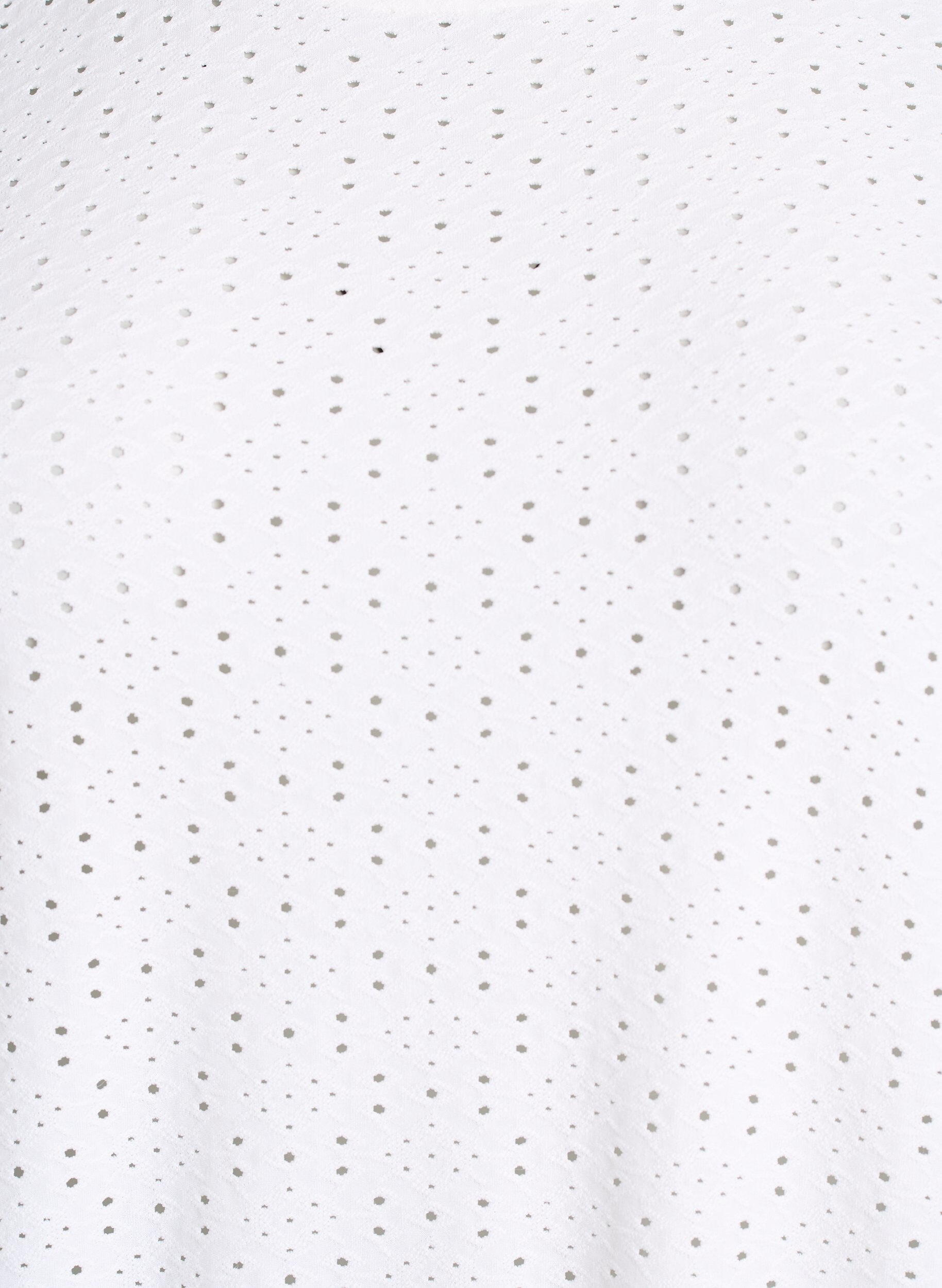 ZizziPusero brodeerauksella ja kevyell&auml; pallomaisella efektill&auml;, Valkoinen, Packshot image number 2