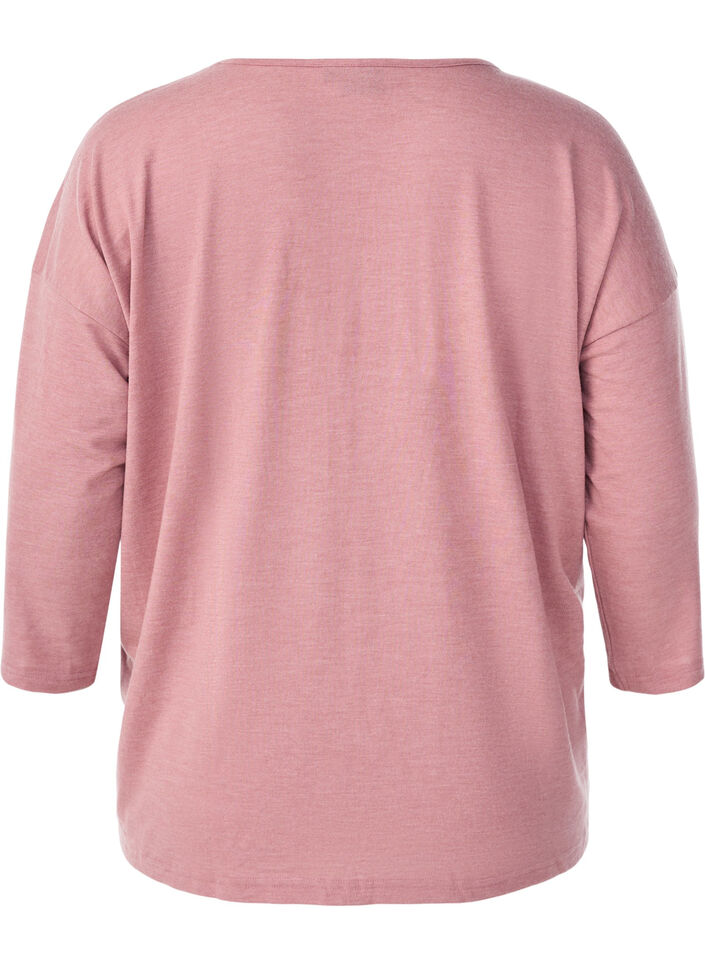 Jerseypusero 3/4-hihoilla, Punainen, Packshot image number 1