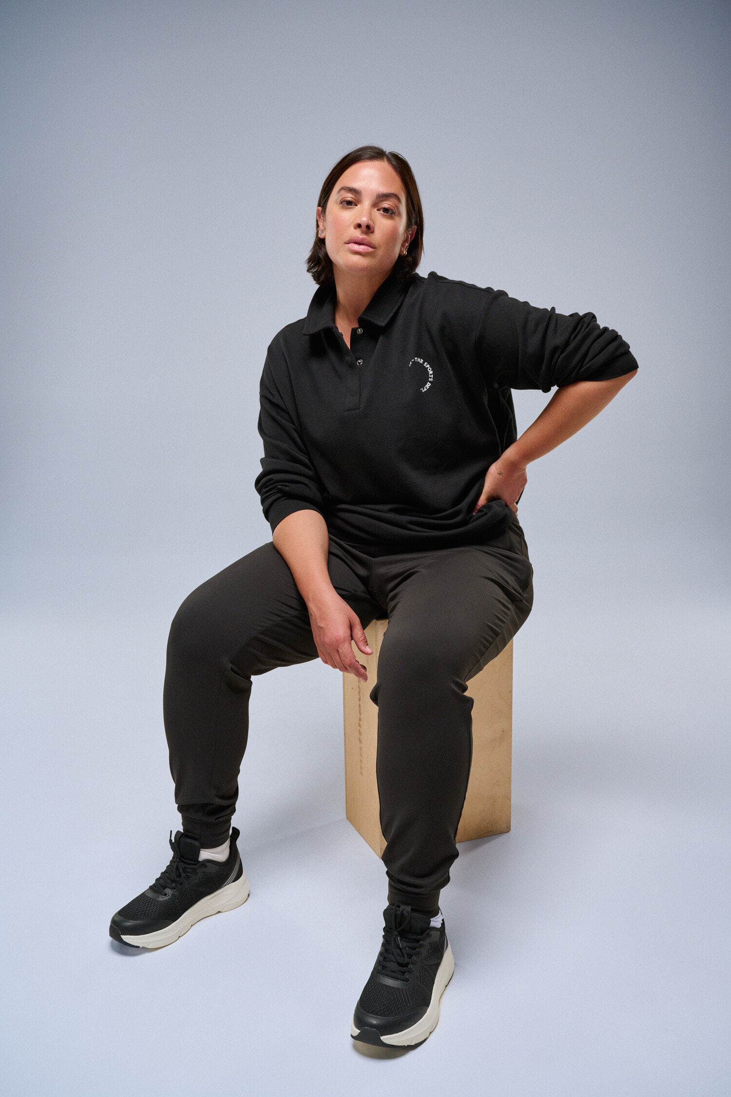 Zizzi Collegepaita polo-yksityiskohdilla, , Model