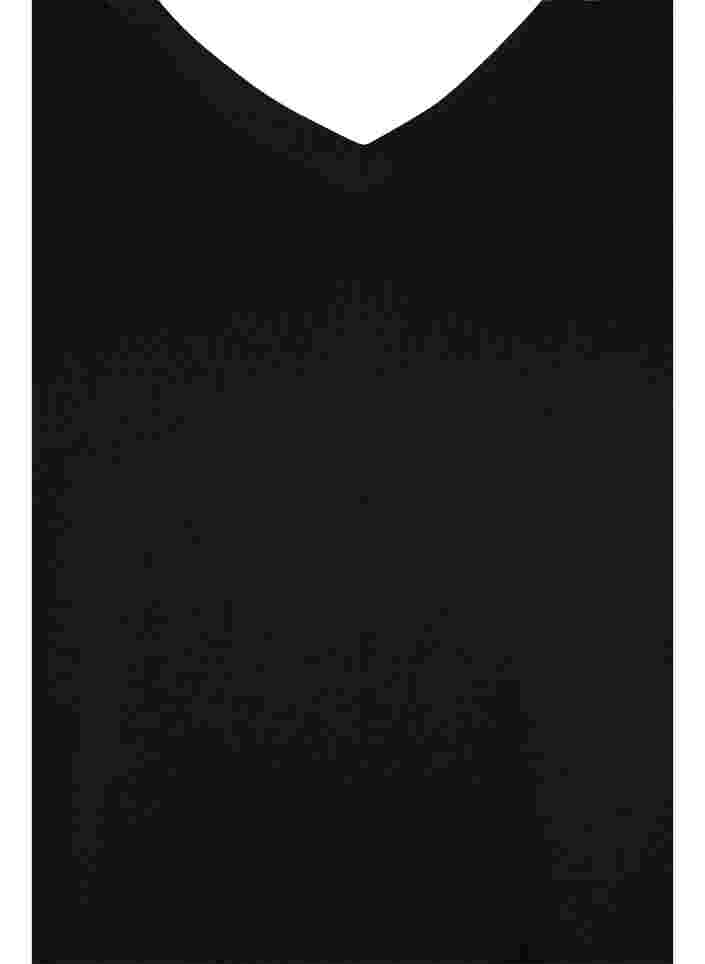 2 perus t-paitaa puuvillasta, Black/Navy B, Packshot image number 2