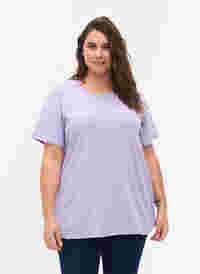 FLASH - T-paita pyöreällä pääntiellä, Lavender, Model
