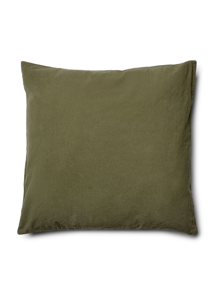 Puuvillainen tyynynpäällinen, Ivy Green, Packshot image number 0