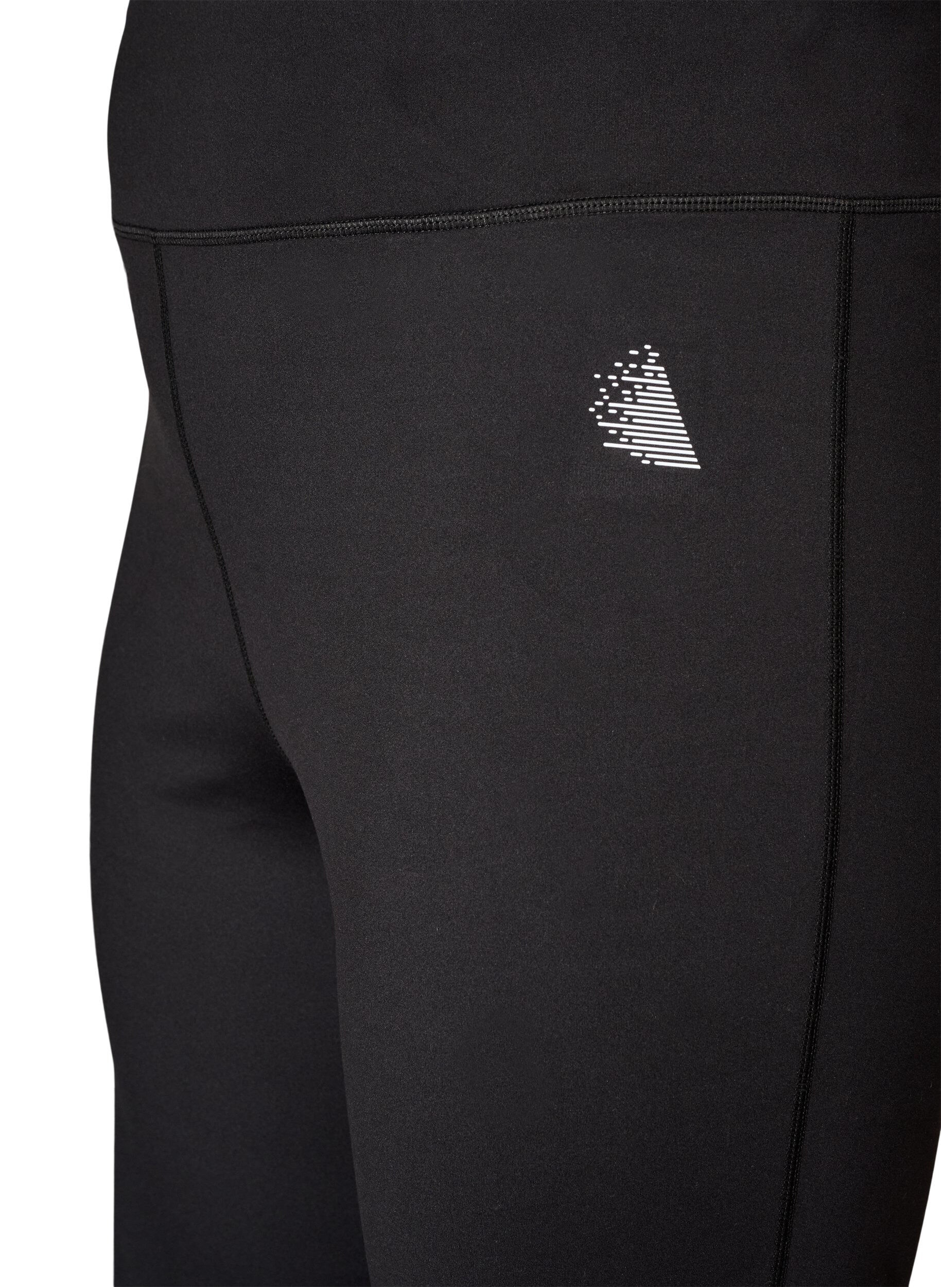 ZizziBootcut-treenitrikoot korkealla vy&ouml;t&auml;r&ouml;ll&auml;, Musta, Packshot image number 2