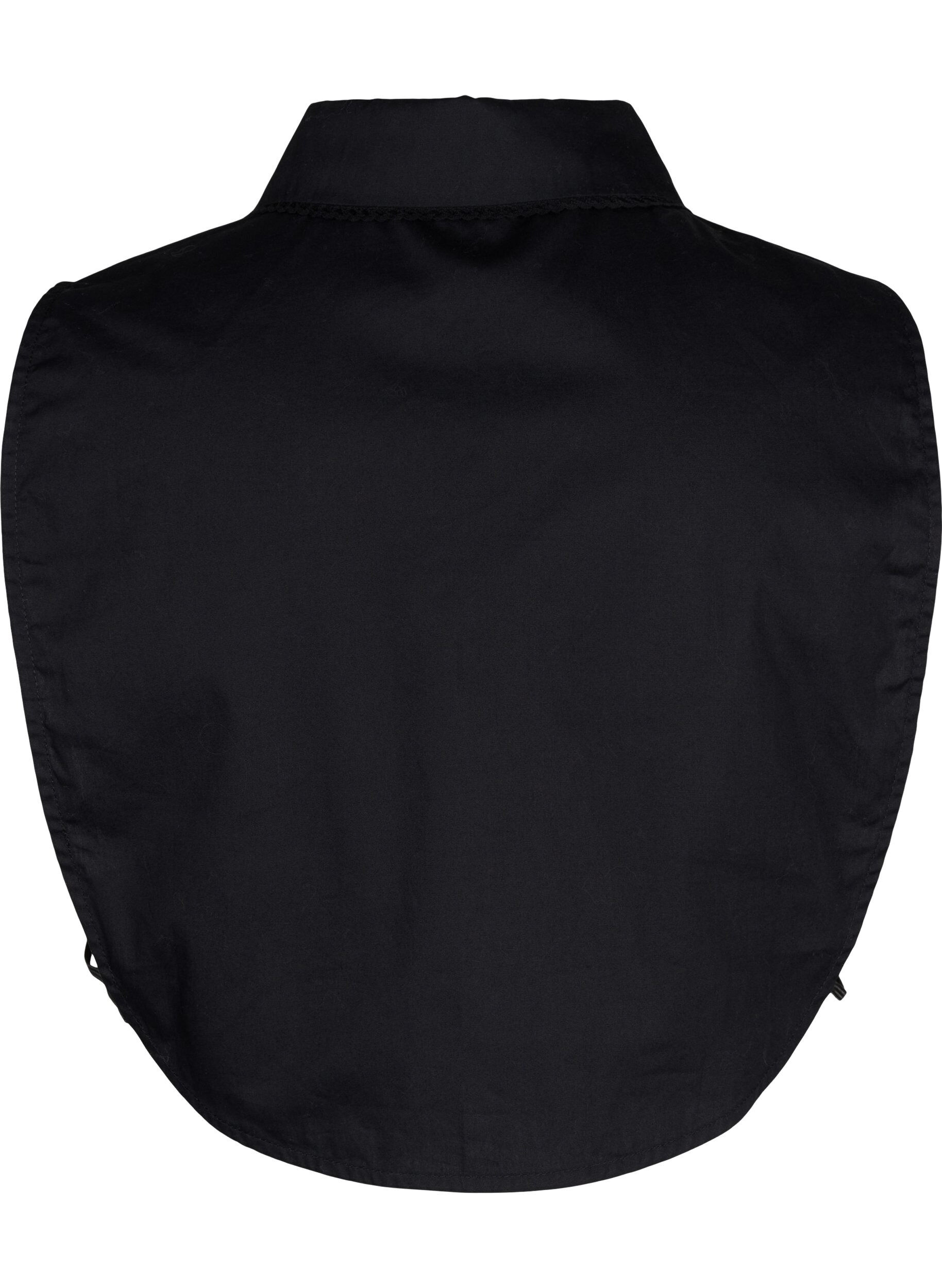 Zizzi Kaulus pitsinauhalla, Black, Packshot image number 1