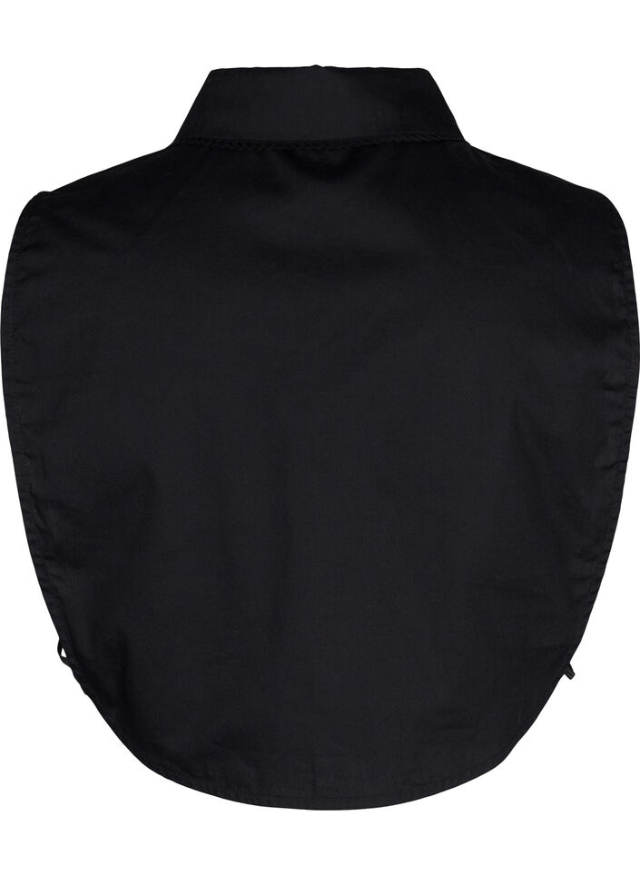 Kaulus pitsinauhalla, Black, Packshot image number 1